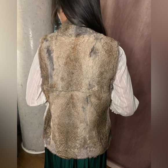 Vintage Michael Kors Real Rabbit Fur Vest - Picture 4 of 9